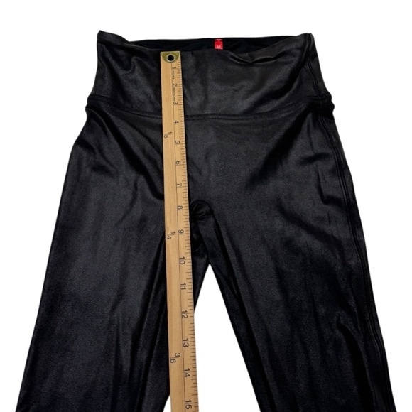 Spanx Faux Leather Black Leggings Pants - Picture 9 of 10